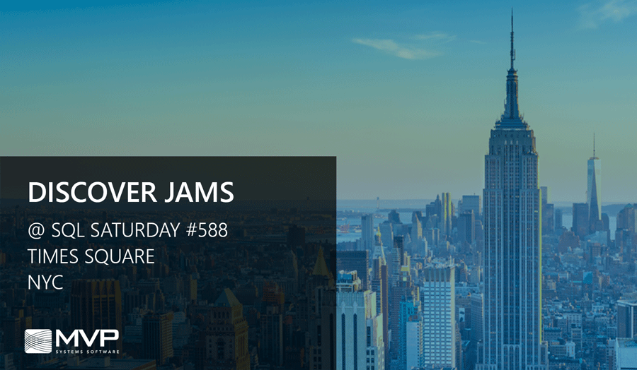 MVP brings JAMS to SQL Saturday NYC