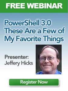 PowerShell 3.0 with Jeffery Hicks
