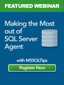 SQL Agent with MSSQLTips and JAMS