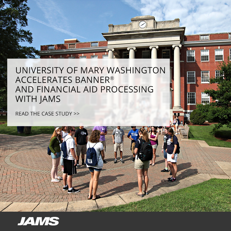 Automating Banner with JAMS JAMS at University of Mary Washington