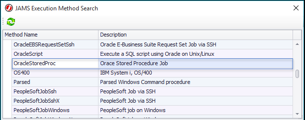 Oracle Stored Procedure Execution Method