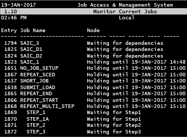 OpenVMS Job Monitor