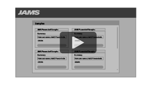 JAMS External Tab Video