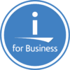 i for business logo