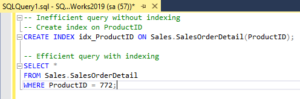 After Efficient SQL Query 1