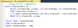 After Efficient SQL Query 5