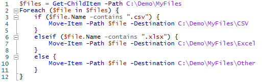 Conditional Statements