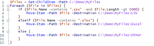 Conditional Statements