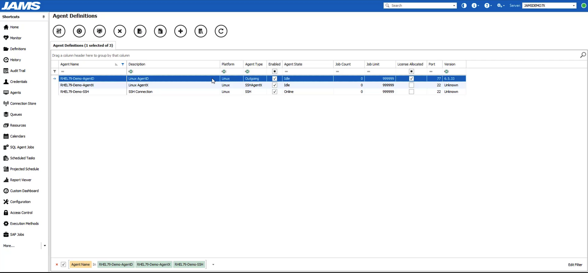 How to Schedule a Linux Job in JAMS