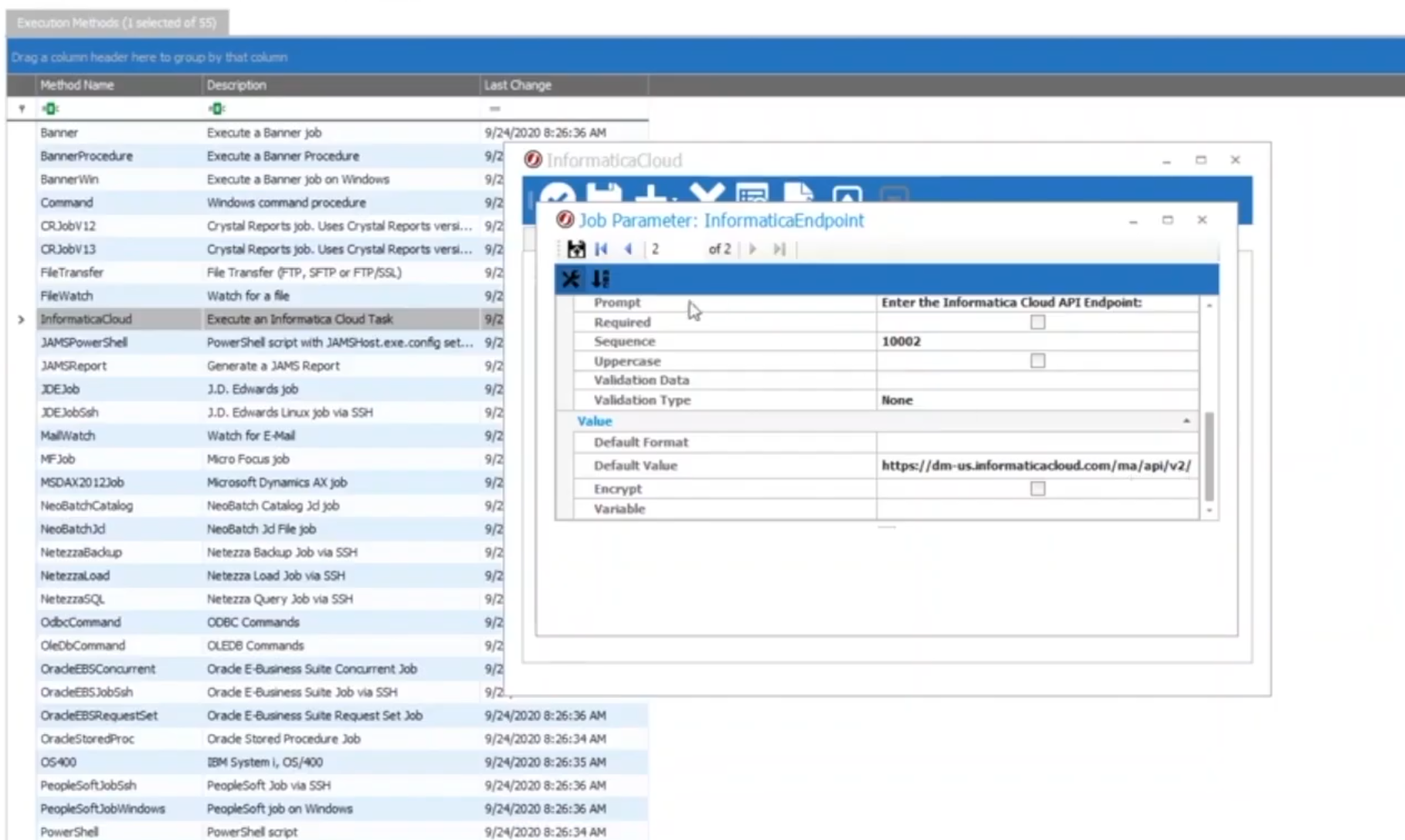How to Schedule an Informatica Job with JAMS